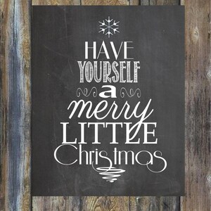 Christmas Chalkboard Poster Sign Yard Sign Instant Download - Etsy
