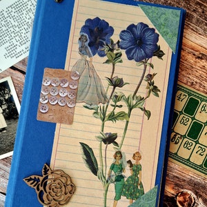 Blue Junk Journal