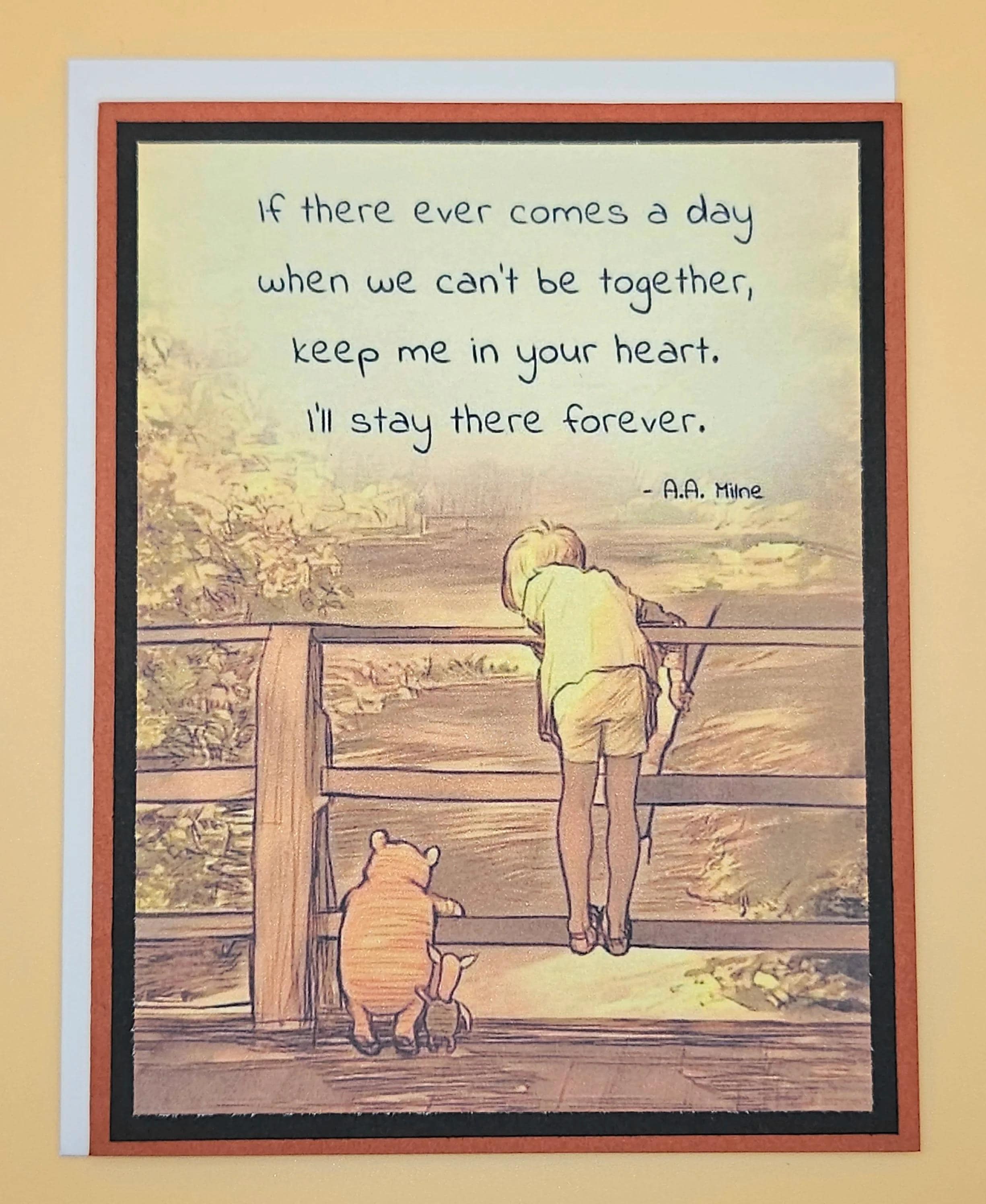 Pooh Thinking of You - Etsy