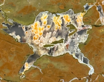 Priday Plume agate Slab OLD STOCK #PP015