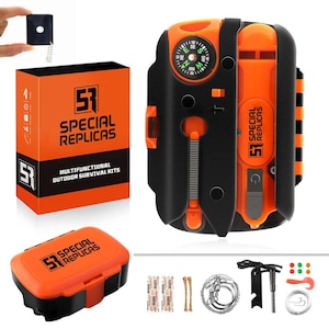 Kit de supervivencia JJH Biwak Fundamentos de supervivencia multiherramienta 27 en 1