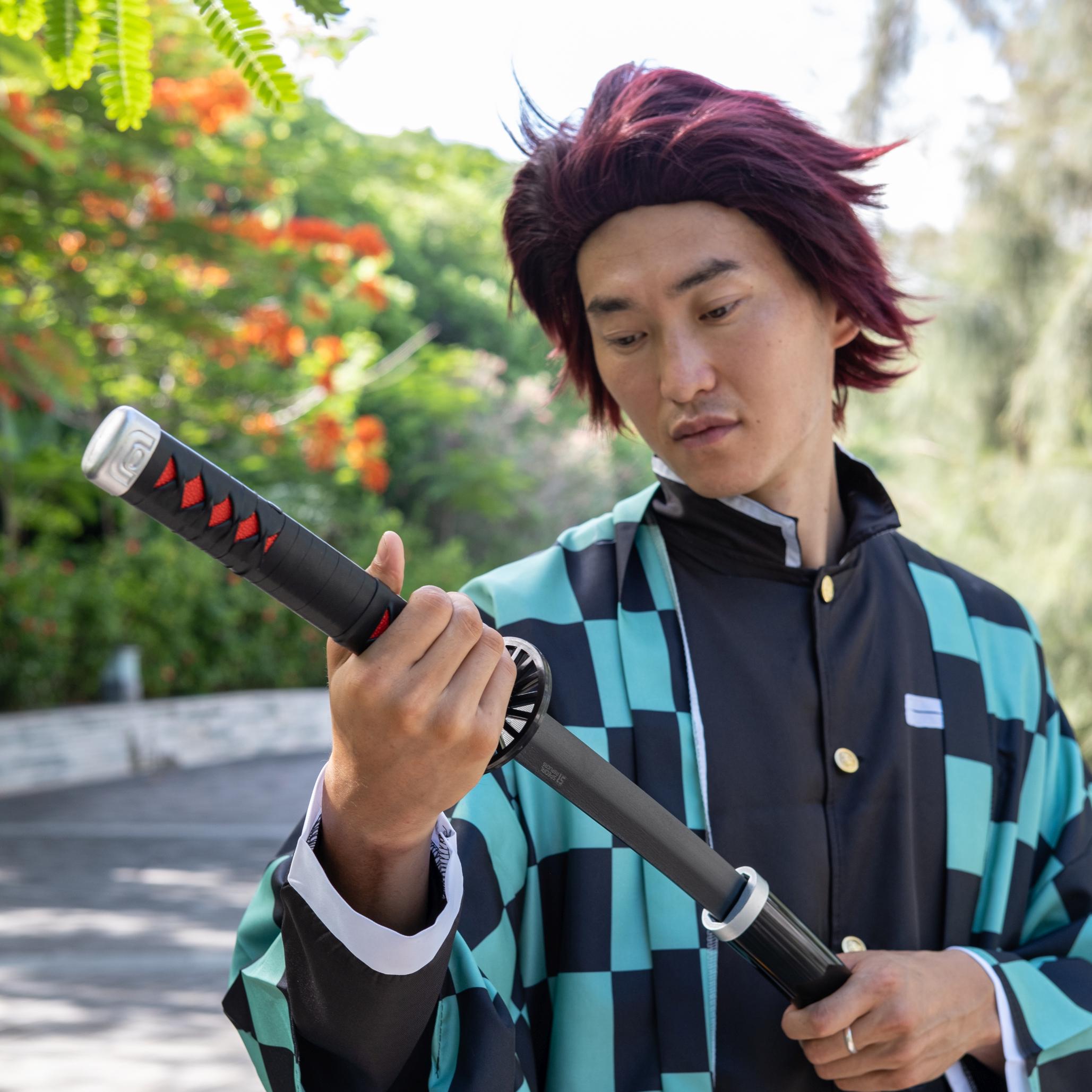 FÉENOMENN Katana Tanjiro Kamado Black Nichirin - Epée Lame