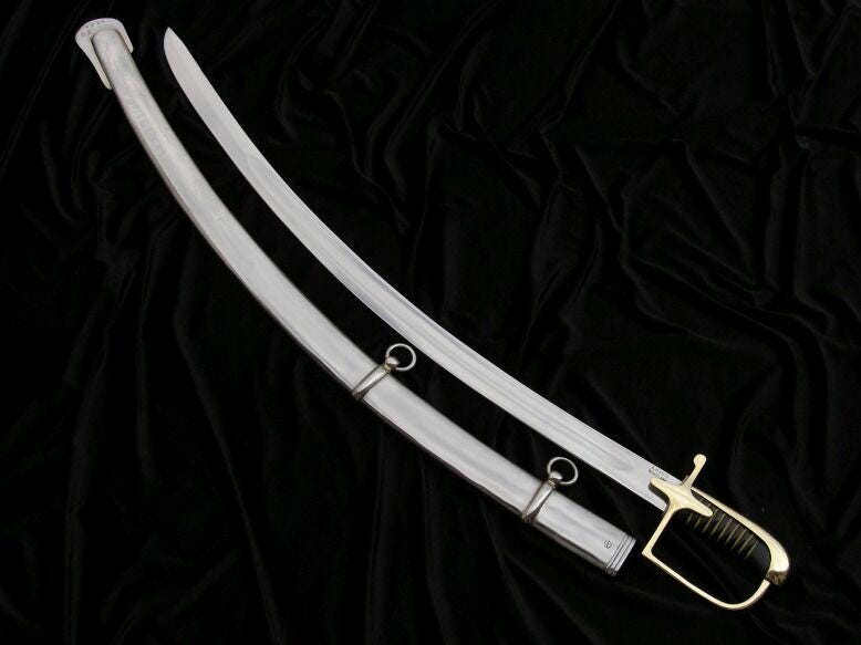 Polish officer sabre wz 1921/22 light training steel 1060 PS-02