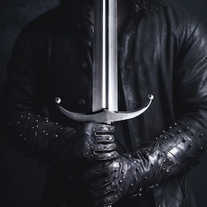 John Snows svärd inspirerat av Longclaw Game of The Thrones 107 cm JOT5909M som present till honom eller väggdekoration eller väggkonst och cosplay