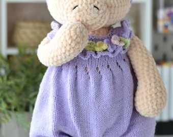 Miss Piggy Crochet Pattern, Amigurumi  Crochet Patterns ,Crochet Pattern, Plushie Pattern quick and easy pattern
