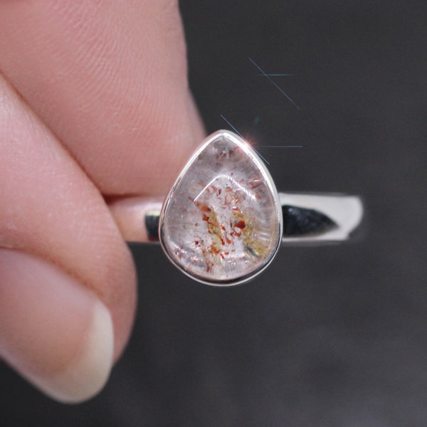 Lucky Quartz - Orire Quartz Sterling Silver Ring Size 9