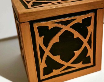 Horadric Cube Diablo 2 Print 3D HandMade Painted