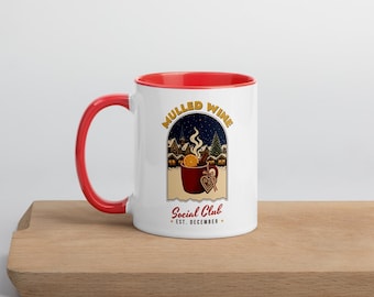 Glühweinbecher für den Weihnachtsmarkt, Vintage-Weihnachtsmarkt-Geschenk, Weihnachtsbecher für Winterreiseliebhaber