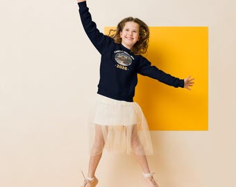 Weihnachts-Sweatshirt für Kinder (Familie 2026), passender Weihnachtspullover für die ganze Familie, Weihnachtspullover für Kinder mit Rundhalsausschnitt, Vintage-Top mit Familienfoto aus der Hütte