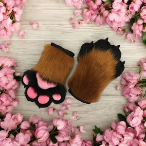 Cosplay paws, cosplay paws, furry paws, fox paws