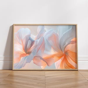 Abstract Floral Painting: Modern Home Decor Wall Art (Digital Download)