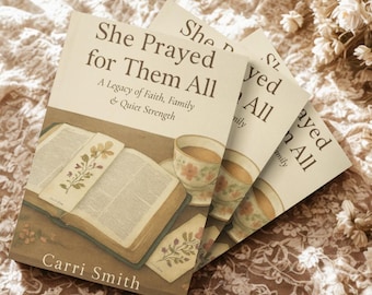 Signed Christian Devotional Book – She Prayed for Them All