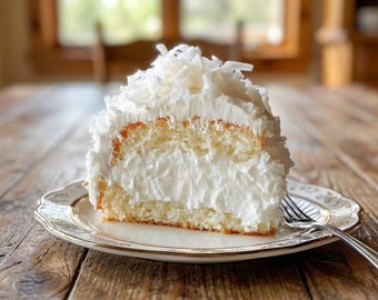 Receta fácil de pastel de coco nube - Guía profesional de repostería en PDF