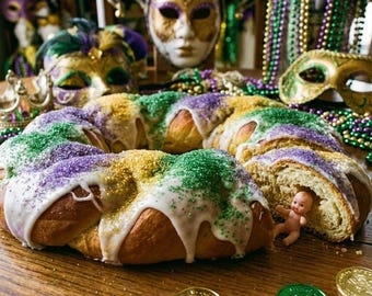 本格キングケーキのレシピ | ニューオーリンズ・マルディグラ（デジタルダウンロード）
