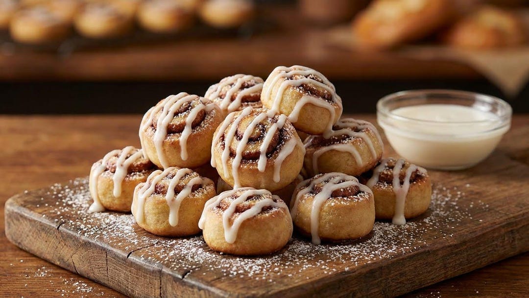 Mini Cinnamon Roll Bites Recipe | Easy, Quick, No Yeast (digital ...