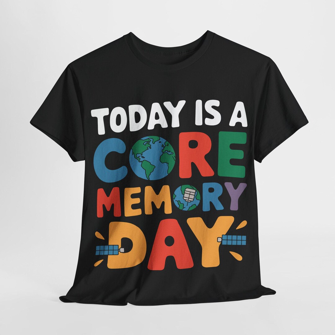 Today is a Core Memory Day PNG | Earth & Satellite Clipart | Fun ...