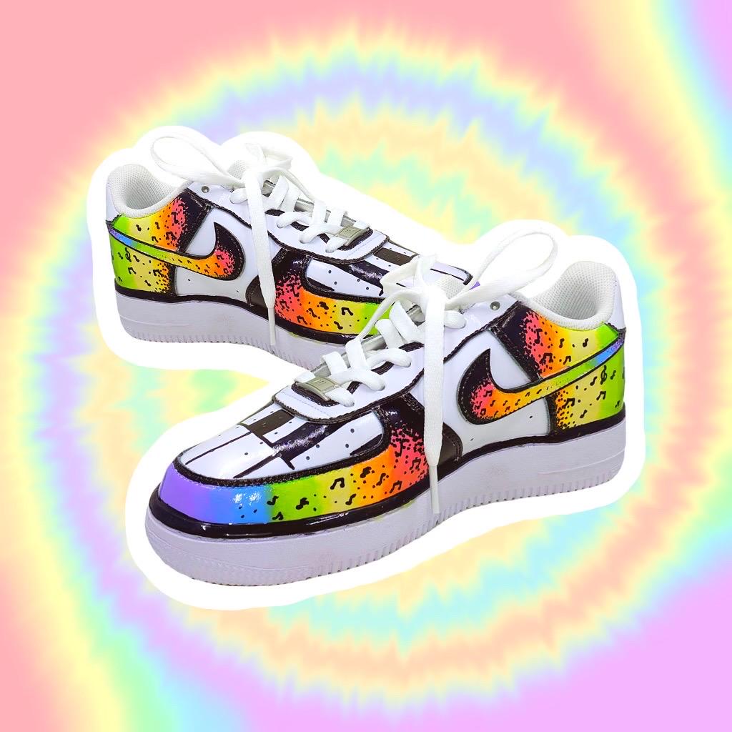 Creative Custom Nike Air Shoes: homemade tennis shoes