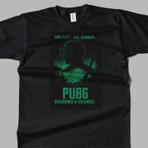 PUBG Shadows of Erangel T-Shirt: Level 3 Helmet Gamer Tee
