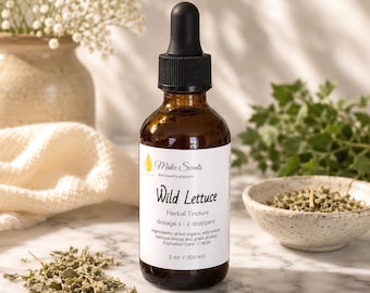 Wild Lettuce Tincture: Herbal Extract, Natural Wellness Support