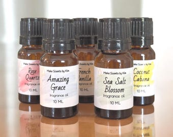 Scented Fragrance Oils: Home Scents, Candle & Soap Making, Aromatherapy