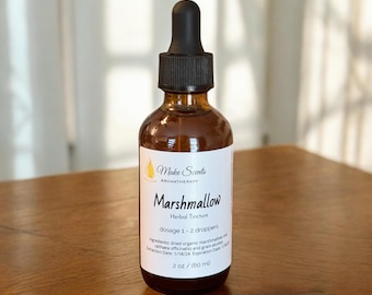 Organic Marshmallow Root Tincture | Traditional Botanical Wellness Support