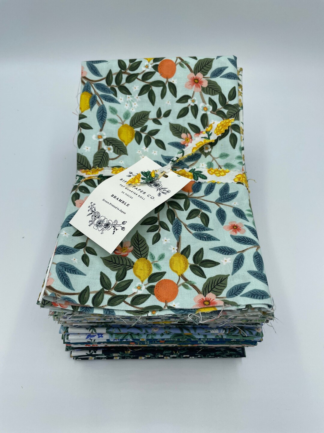 Bramble 36 Fat Quarter Bundle by Rifle Paper Co for Cotton Steel Etsy
