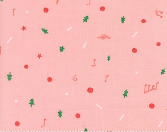 Tiny Christmas "Christmas Cookie - Cotton Candy" by Lizzy House for Moda