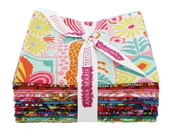 Rhapsody 18 Fat Quarter Bundle by Anna Maria Parry (Horner) of Anna Marie Textiles for Northcott