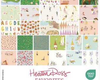 Heather Ross Favorites 27 Fat Quarter Bundle by Heather Ross for Windham Fabrics