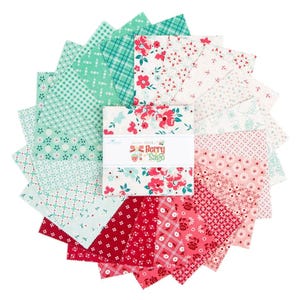 Sage & Berry 5" Stacker Pre-Cut Bundle by Lori Holt of Bee in my Bonnet for Riley Blake Designs