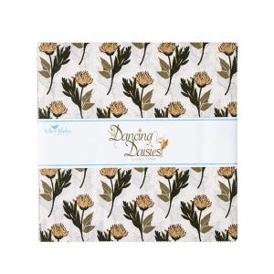 Dancing Daisies 10" Stacker Pre-Cut Bundle by Casey Cometti for Riley Blake Designs