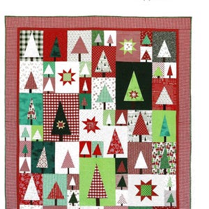 Pine Hollow Patchwork Forest by Amy Smart from Diary of a Quilter