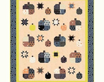 Pumpkin Patched Quilt Pattern by Sarah Sumbera from Copper Kettle Quilt Company