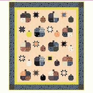 Pumpkin Patched Quilt Pattern by Sarah Sumbera from Copper Kettle Quilt Company