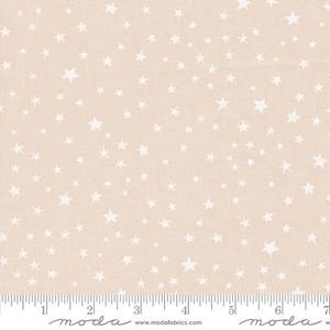 Purrs and Boos "Moonbeam White" by Elena Amo for Moda