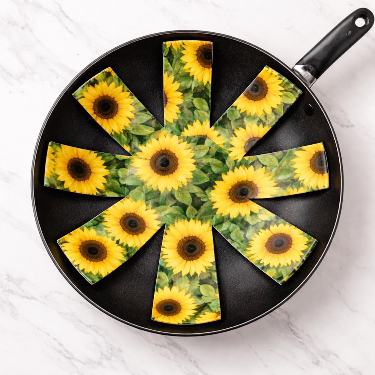 Sunflower Pan Protector PDF Pattern | DIY Cookware Scratch Guard ...