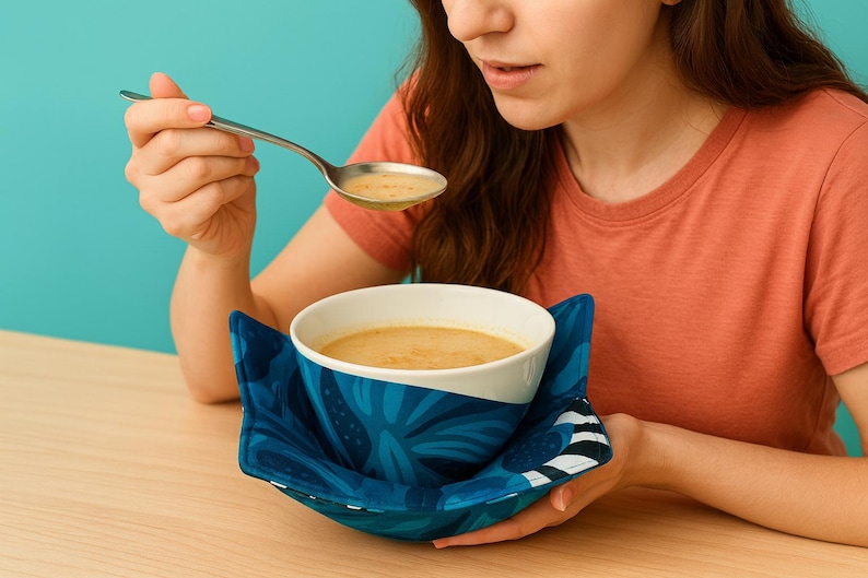Quilted Bowl Cozy Sewing Pattern Bundle, Microwave Safe (PDF Download ...