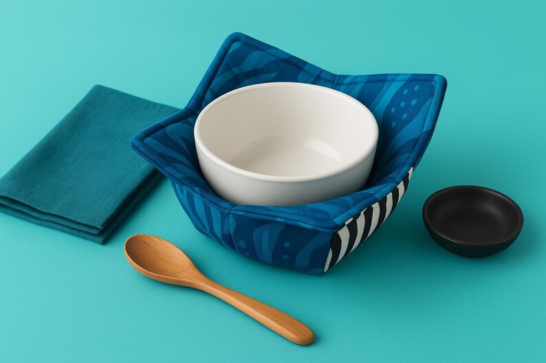 Quilted Bowl Cozy Sewing Pattern Bundle, Microwave Safe (PDF Download ...