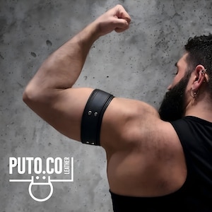 Puto.Co Leather — The Duo-Thick Armband