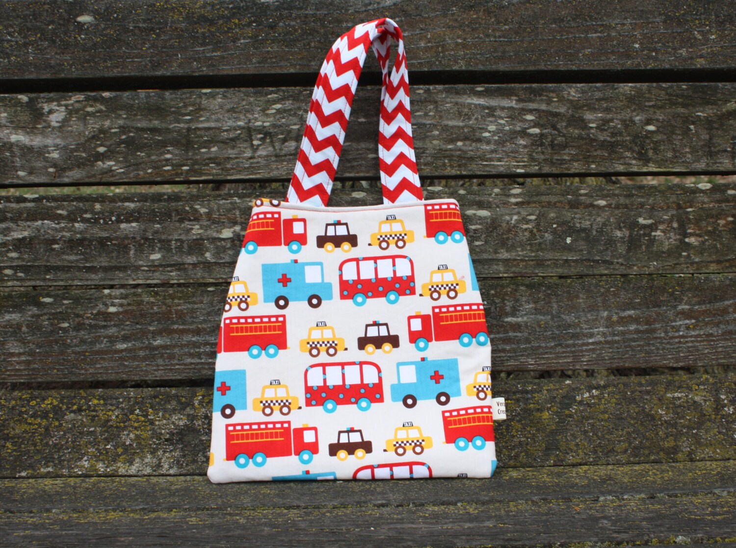 Cars Tote Kids Tote Boys Tote Trucks Bag Toddler Tote Handmade Etsy