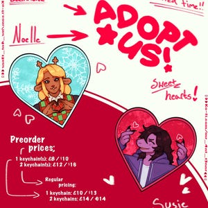SWEETHEARTS Suselle keychain PREORDER