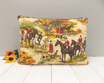 Fox hunting scene | Etsy