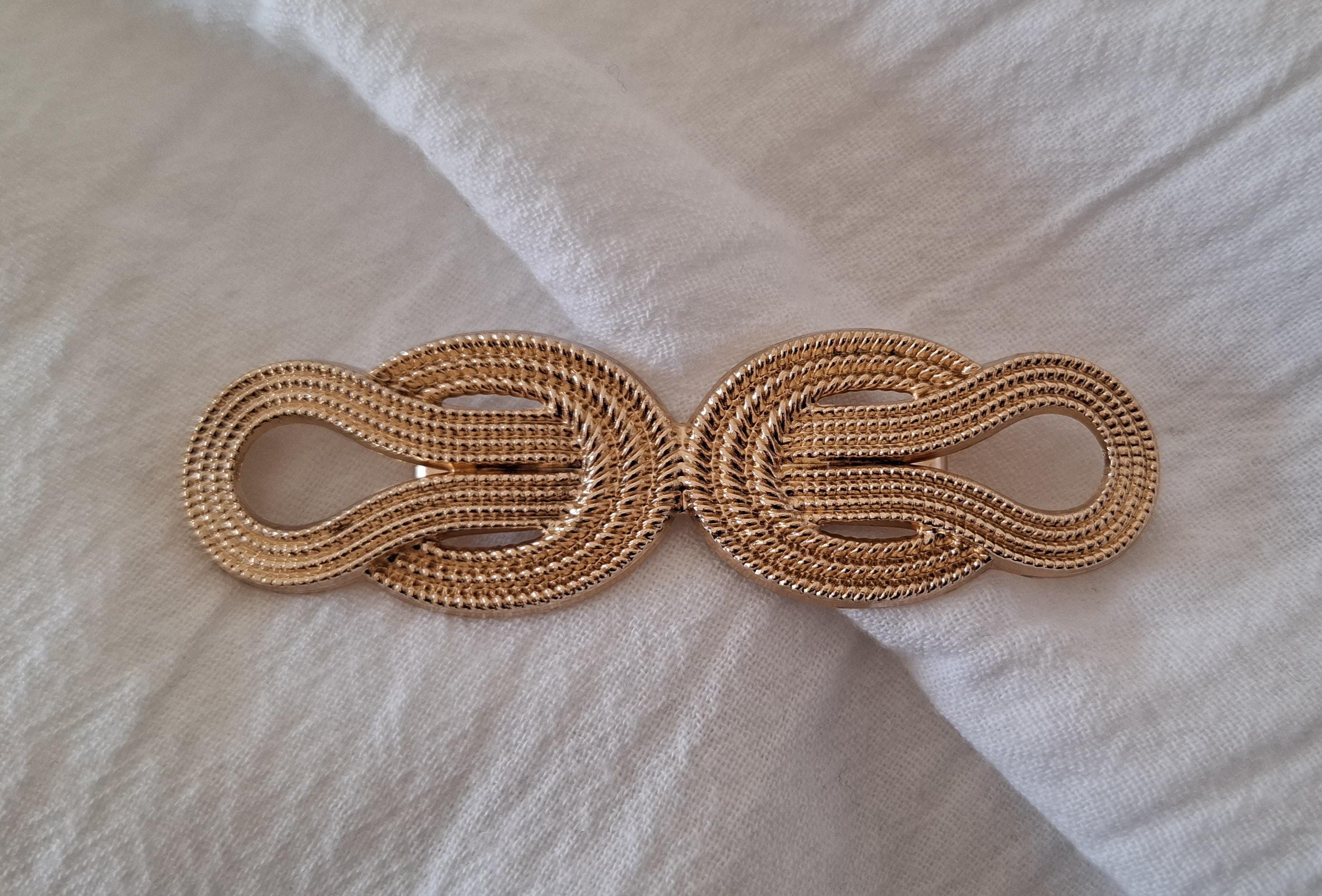 Stretchy Waist Belt Gold Buckle Elastic Skinny Belt for Women Women Stretchy Waist Belt Retro Elastic Skinny Belt for  main image 2