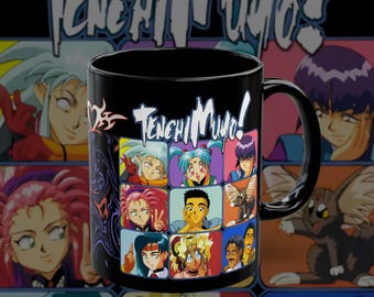Tenchi Muyo Mug, Anime Retro Mug, Manga Anime Mug, Fanart Anime Mug, Anime Lover Gift, Anime Mug 11oz, Anime Gift Mug, Anime Ceramic Mug