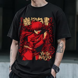 Yu Yu Hakusho Shirt - Etsy
