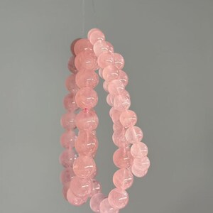 Madagascar Rose Quartz Bracelet: Handmade Crystal Jewelry for Love & Healing image 3