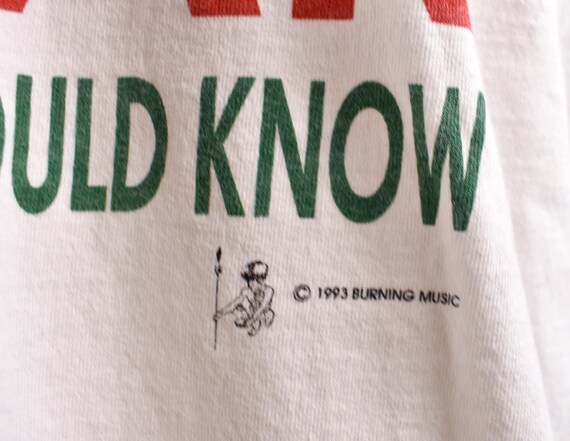 1993 burning Spear T-Shirt, taille XL, Made in in Made USA c2ca52 1993 burning Spear T-Shirt, taille XL, Made in in Made USA c2ca52