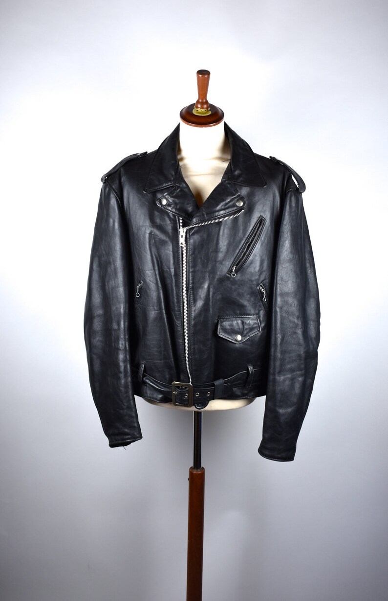 Schott Nyc Perfecto 618 Motorcycle Jacket In Amazing Condition Men S Size 54 Bros