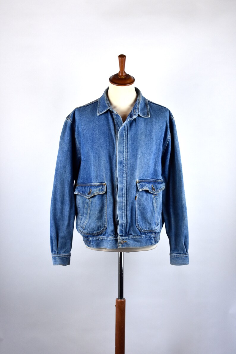 levis denim bomber jacket