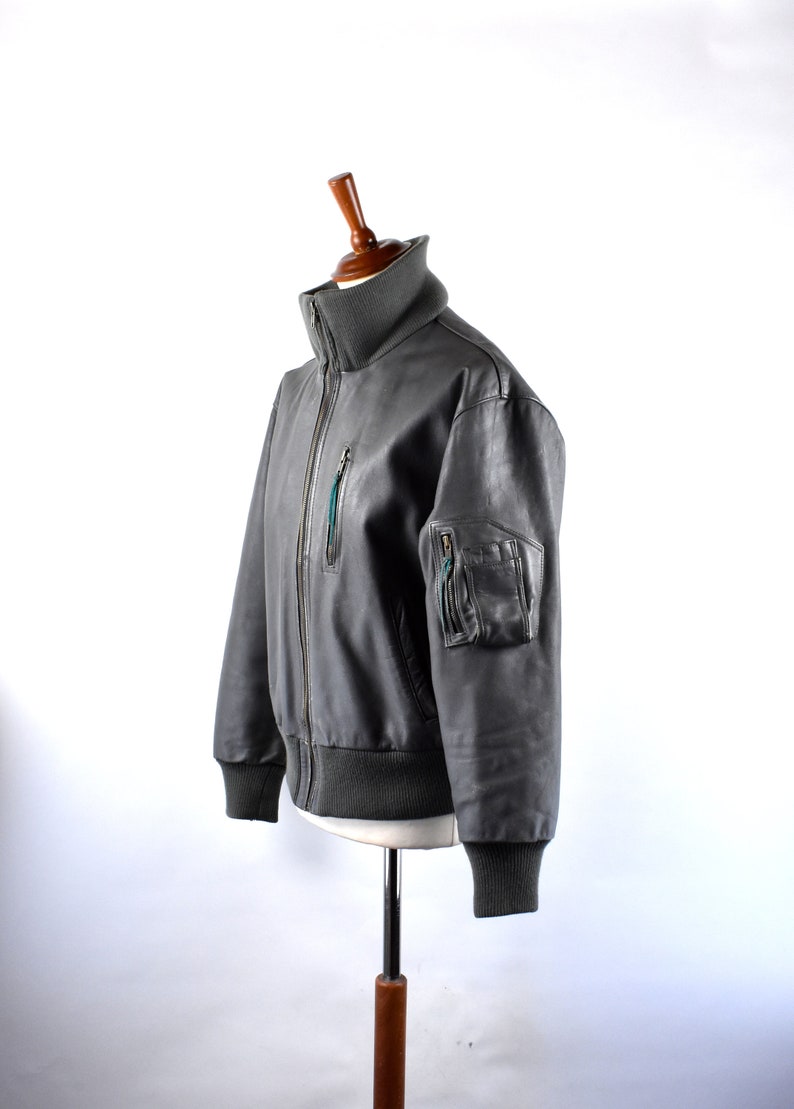Original German Flieger Lederjacke Luftwaffe Jacket by SURTEX
